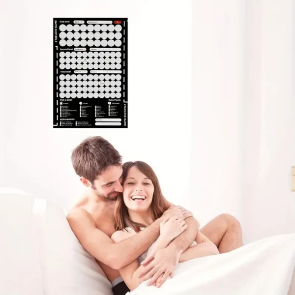 100 positions love game, sexy scratch posters, couple intimate gifts, adult novelties, SM adult toys, home and health products - Image 7