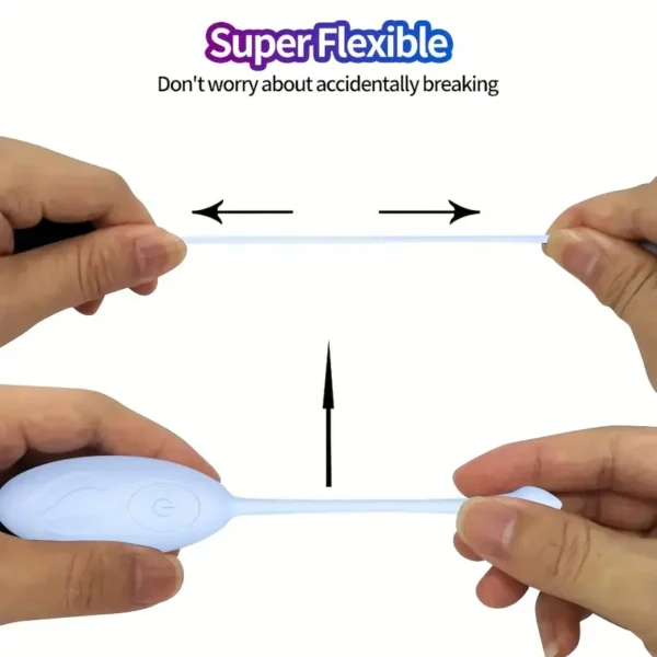 1pcs Remote Control Egg Shaped Vibrator Adult Female Sex Toys, G-spot Vibrator Wearable Panty Vibrator, Vibrating Panties with 12 Modes Female Couple Sex Toys - Image 8