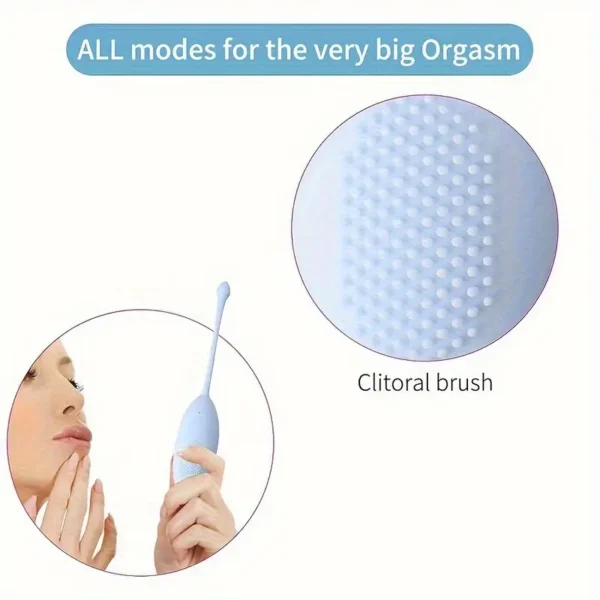 1pcs Remote Control Egg Shaped Vibrator Adult Female Sex Toys, G-spot Vibrator Wearable Panty Vibrator, Vibrating Panties with 12 Modes Female Couple Sex Toys - Image 7