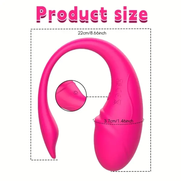 1pcs APP Remote Control Vaginal G-spot Panty Wearable Vibrator, Long Distance Wearable, 9 Types of Vibration, Suitable for Women and Couples, Rechargeable Female Sex Toys - Image 7