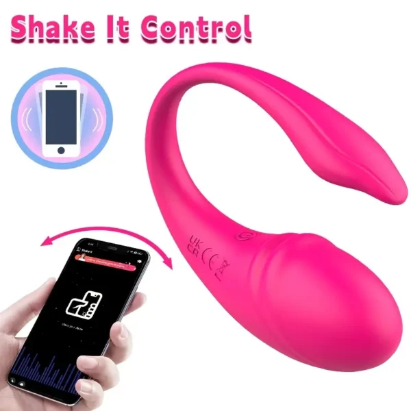 1pcs APP Remote Control Vaginal G-spot Panty Wearable Vibrator, Long Distance Wearable, 9 Types of Vibration, Suitable for Women and Couples, Rechargeable Female Sex Toys - Image 5