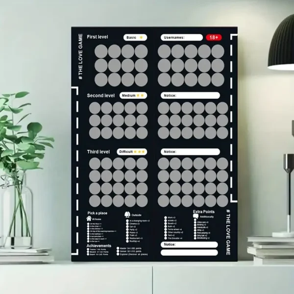 100 positions love game, sexy scratch posters, couple intimate gifts, adult novelties, SM adult toys, home and health products - Image 4
