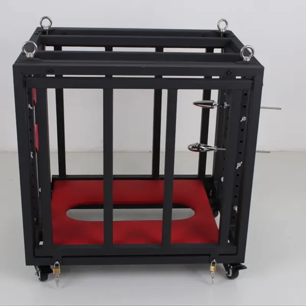1pc BDSM Kidnapping Cage, Couple Sex Furniture, Erotic Games and Role Play Adult Games, Dungeon Sex Cage, Black - Image 6