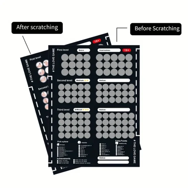 100 positions love game, sexy scratch posters, couple intimate gifts, adult novelties, SM adult toys, home and health products - Image 8