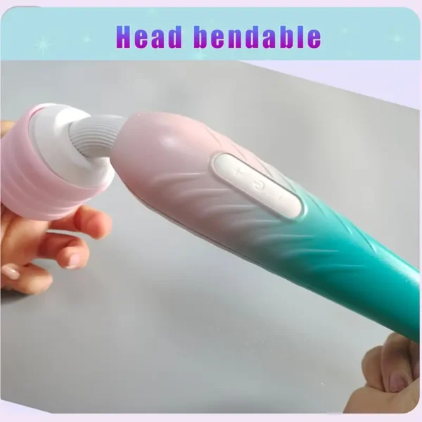 1pc Big Magic AV Wand Vibrators for Women Massager, Female Clitoris Stimulator G Spot Stimulation, Powerful 10 Speeds Woman Vibrator Sexule Toys, USB Rechargeable Sexual Wellness Erotic Adult Sex Product for Woman Made in China - Image 6