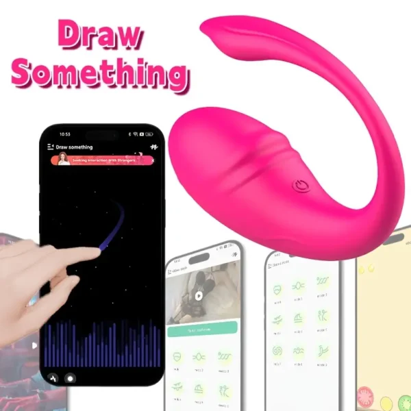 1pcs APP Remote Control Vaginal G-spot Panty Wearable Vibrator, Long Distance Wearable, 9 Types of Vibration, Suitable for Women and Couples, Rechargeable Female Sex Toys - Image 4